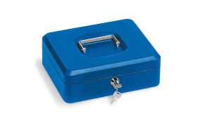 CASH BOX 30x24x9cm BLUE